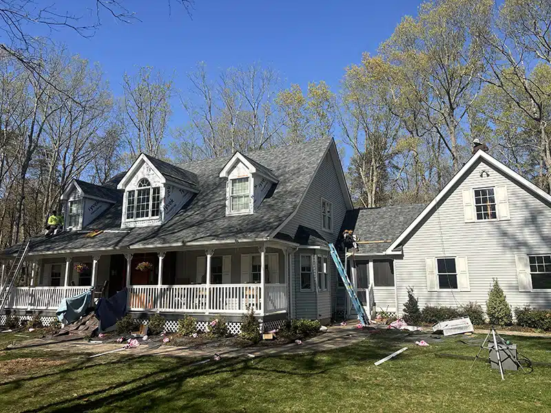 Full Roof Replacement in Tabernacle, NJ by ACC Roofing and Siding LLC
